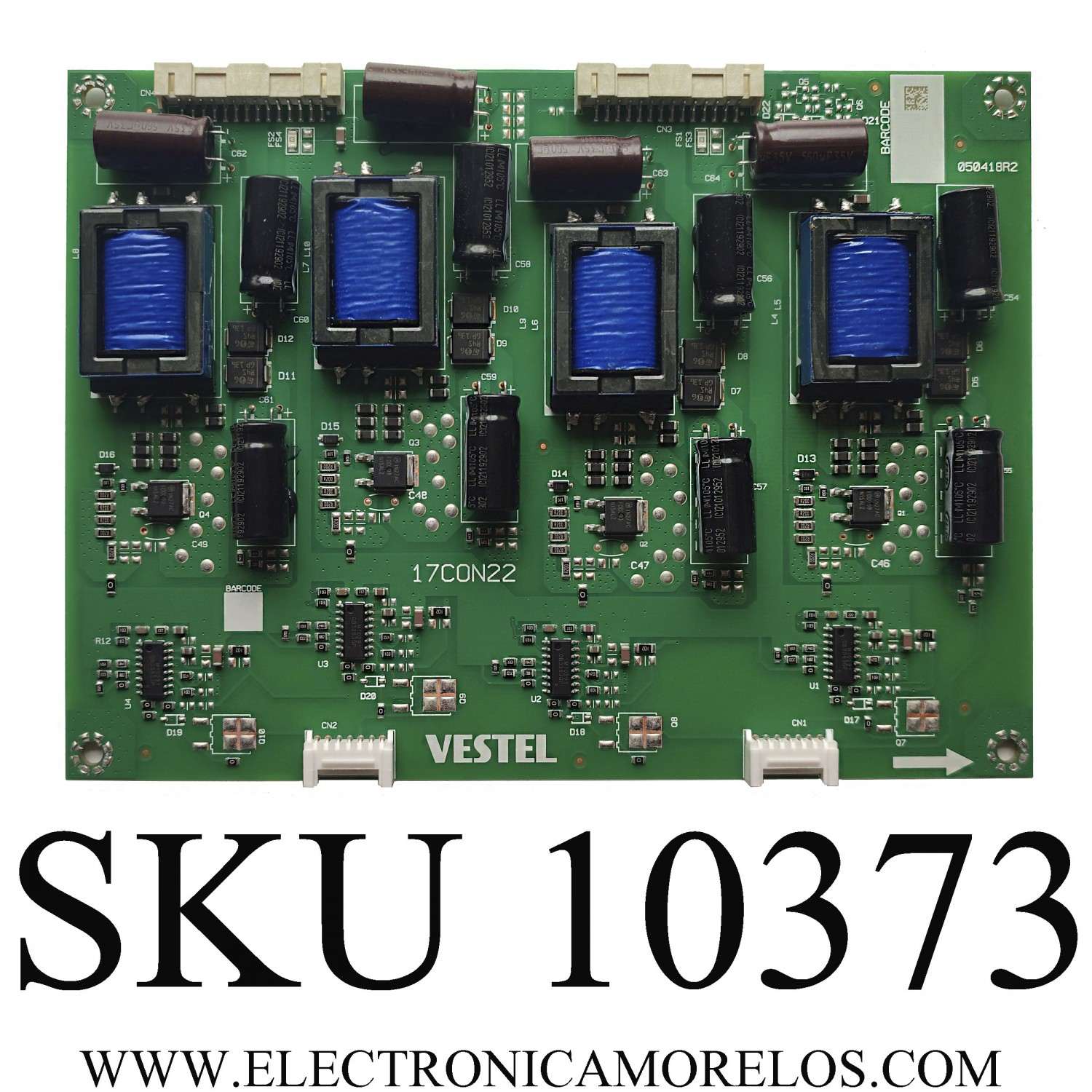 LED DRIVER PARA TV PANASONIC / NUMERO DE PARTE 050418R2 / 17CON22 / DISPLAY HV750QUB-F90 / MODELO TH-75CQE1W	